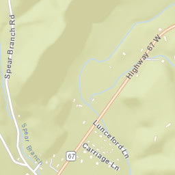 Damascus Tennessee Street Map