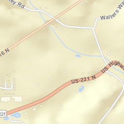 3907-3945 U.S. Hwy 221 N, Crumpler Street Map