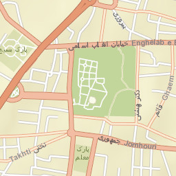Soltanieh Street Map