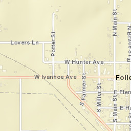 S Main St, Follett, TX 79034 Street Map