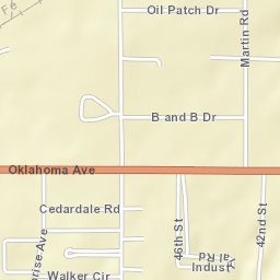 4713 Mulberry St Woodward OK Street Map