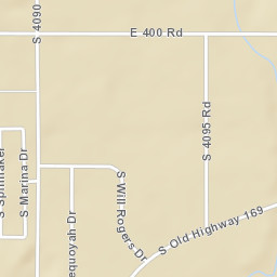 6390-6472 E 400 Rd Oologah OK Street Map