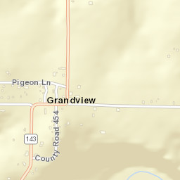 Grandview Arkansas Street Map