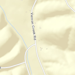 Hackberry Tennessee Street Map