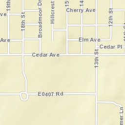 1900 15th St Woodward OK 73801 Street Map