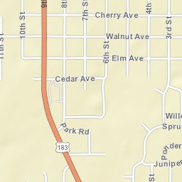 2064 8th St Woodward OK 73801 Street Map