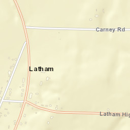 Latham Tennessee Street Map