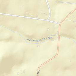 Halltown Tennessee Street Map