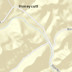 Honeycutt Tennessee Street Map