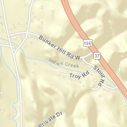 Childress Tennessee Street Map