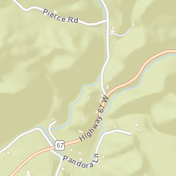 Pandora Tennessee Street Map