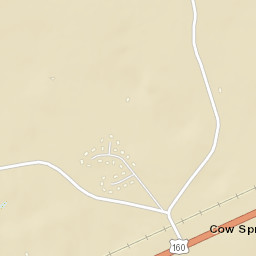 Cow Springs Arizona Street Map