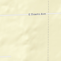 808-1490 E Downs Ave Woodward OK Street Map