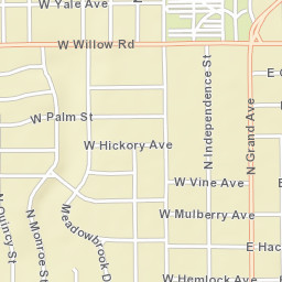 213-299 West Willow Road, Enid, OK 73701 Street Map