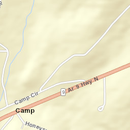 Camp Arkansas Street Map