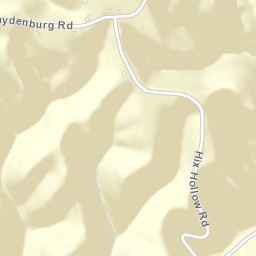 Haydenburg Tennessee Street Map