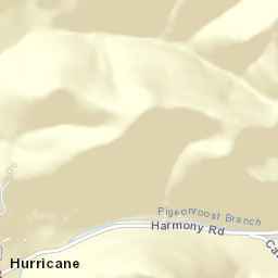 Hurricane Tennessee Street Map
