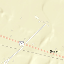 Burem Tennessee Street Map