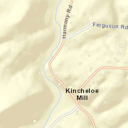 Kincheloe Mill Tennessee Street Map