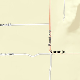 Naranjo California Street Map