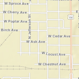 799 North Washington Street, Enid, OK Street Map