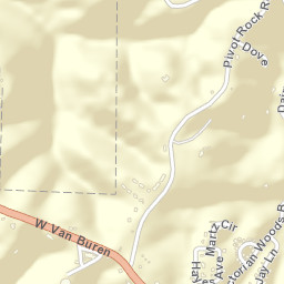 115-117 Pivot Rock Rd, Eureka Springs, AR Street Map