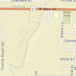 Wynn Park Rd Corning, Arkansas Street Map