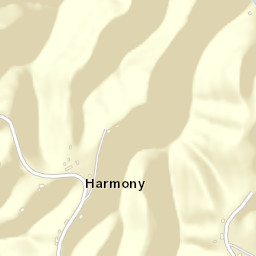 Harmony Tennessee Street Map