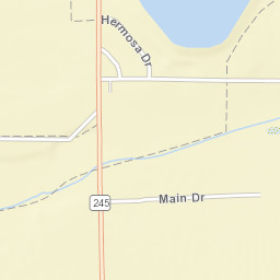 33501-33563 South Valencia Boulevard Woodlake CA Street Map