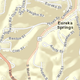 12 Spring St, Eureka Springs, AR 72632 Street Map