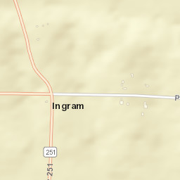 Ingram Arkansas Street Map