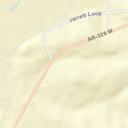 Jerrett Arkansas Street Map