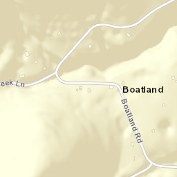 Boatland Tennessee Street Map