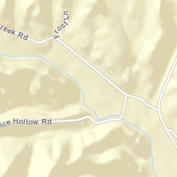 Altonville Tennessee Street Map