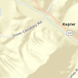 Kepler Tennessee Street Map