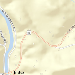 3101-3147 State Highway 88, Jefferson, NC Street Map