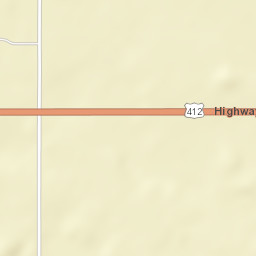 U.S. 412, Ringwood, OK 73768, USA Street Map