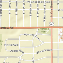 1012-1116 Sequoyah Drive Enid OK Street Map