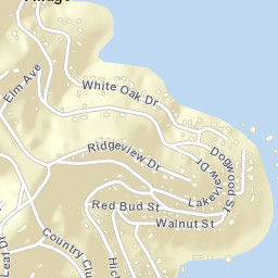 Lost Bridge Village Arkansas Street Map