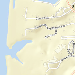 Stone Tennessee Street Map