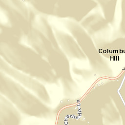 Columbus Hill Tennessee Street Map