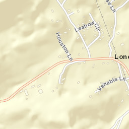 Lone Mountain Tennessee Street Map