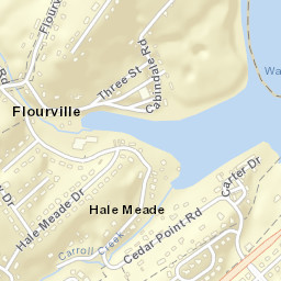 Flourville Tennessee Street Map