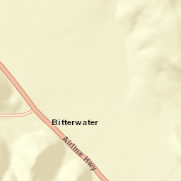 Bitterwater California Street Map