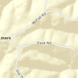 Liners Tennessee Street Map