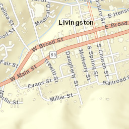 307-399 W Broad St Livingston TN Street Map