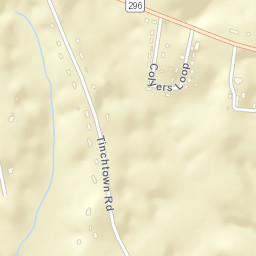 Cumberland Grove Tennessee Street Map