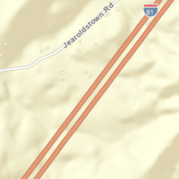 3475-3755 Jearoldstown Road, Fall Branch Street Map