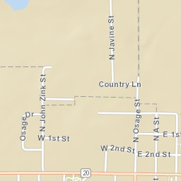 301-319 Wc Rogers Boulevard, Skiatook, OK Street Map