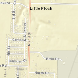 Pleasant Hill Arkansas Street Map